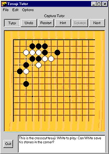 Screenshot of Tesuji Tutor